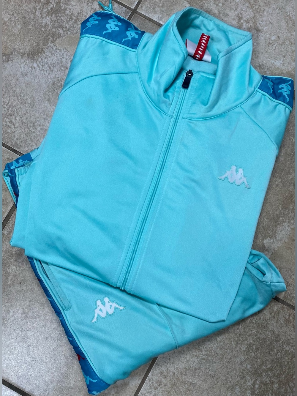 Kappa 222 Banda Tracksuit Set Omini Logo Track Jacket Pants XXL